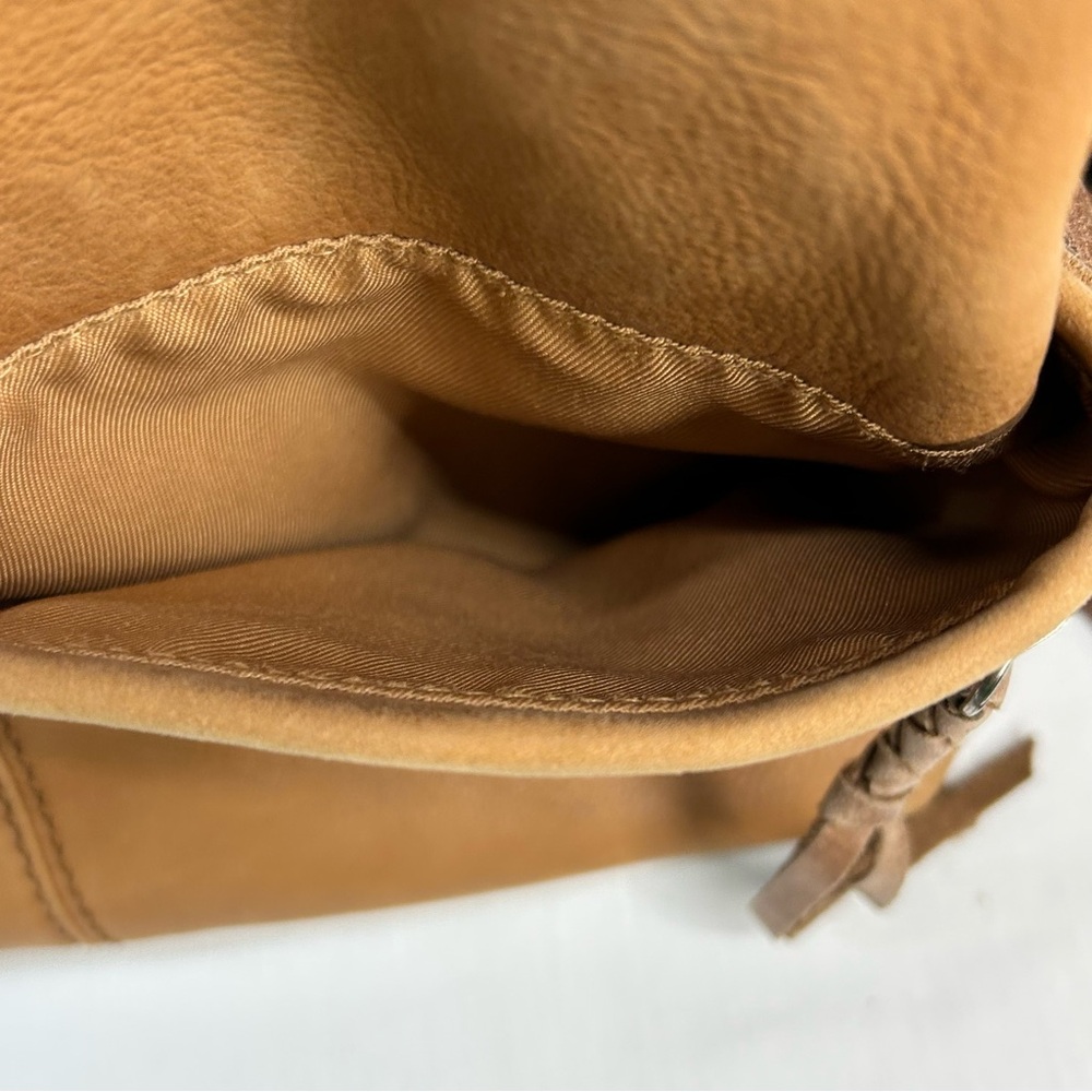 The Sak Ashland Bucket Bag Brown Leather Crossbody - Picture 7 of 16